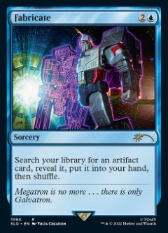 Fabricate Secret Lair Drop - Transformers Art